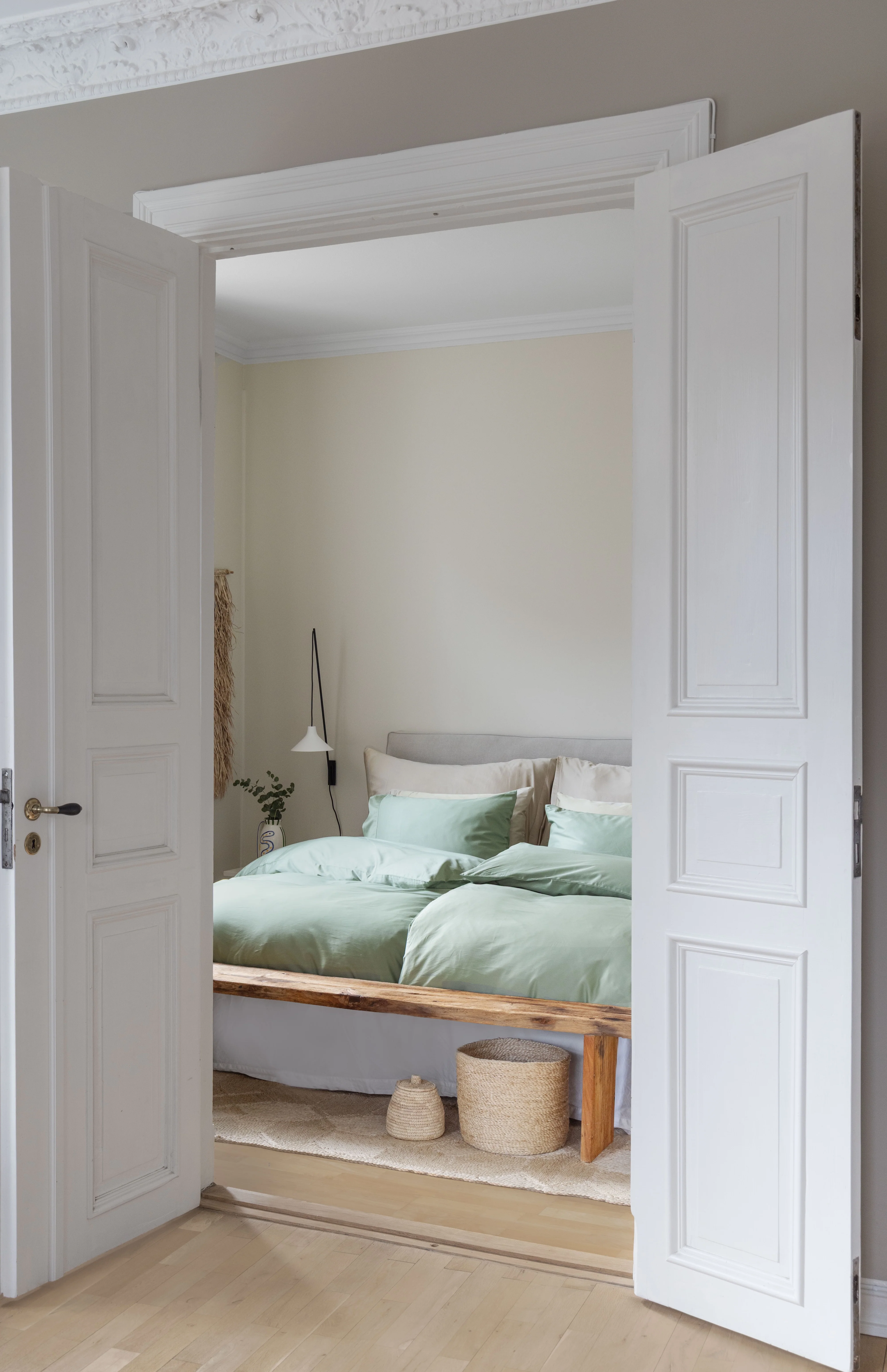 Tencel Blend Sengesett - havgrønn - Image 4